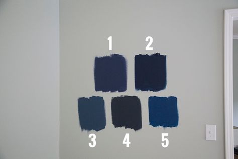 Best Navy Blue Paint Colors Best Navy Blue Paint Colors, Navy Blue Houses, Dark Blue Paint Color, Navy Paint Colors, Navy Blue Paint Colors, Blue Houses, Navy Blue Paint, Blue Painted Walls, Navy Blue Bedrooms