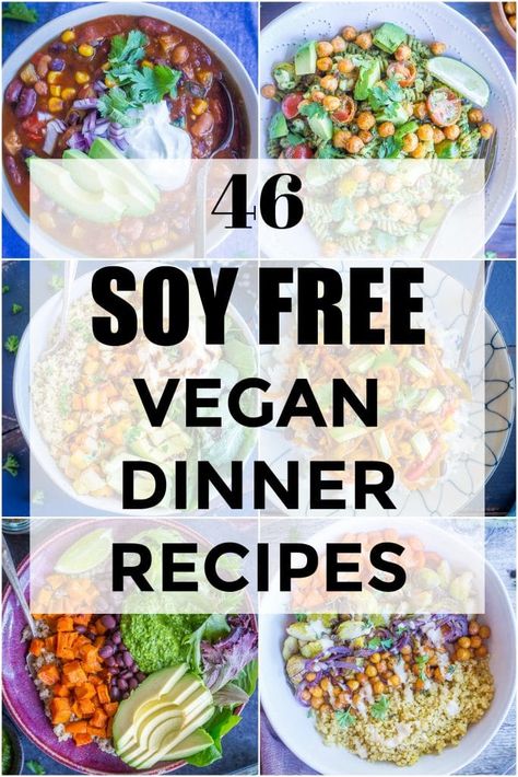 Mspi Recipes, Soy Free Dairy Free, Dairy Free Soy Free, Soy Free Vegan, Soy Free Recipes, Soy Recipes, Diner Recept, Makanan Diet, Vegan Meal Prep