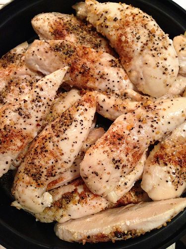 Untitled Baked Chicken Tenders, Seasoned Chicken, Breaded Chicken, Chicken Seasoning, Poultry Recipes, Chicken Tenders, 21 Day Fix, Healthy Meal Prep, The Chicken