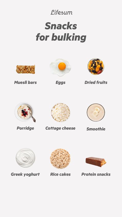 Snacks for bulking Snacks For Bulking, Bulking Meals, Cottage Cheese Smoothie, Healthy Weight Gain Foods, Food To Gain Muscle, Healthy Breakfast Snacks, Weight Gain Diet, Healthy Protein Meals, Pre Workout Food