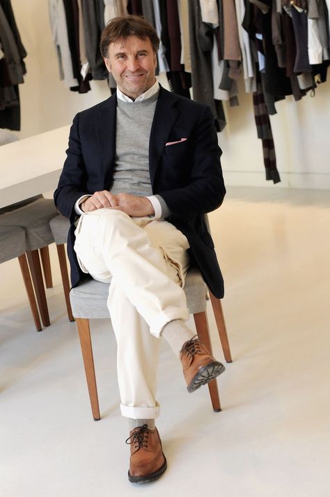 Bruno Cucinelli, Rule Of St Benedict, Show Me The Way, Day In The Life, Brunello Cucinelli, Stylish Men, Get Dressed, Style Icons, Derby