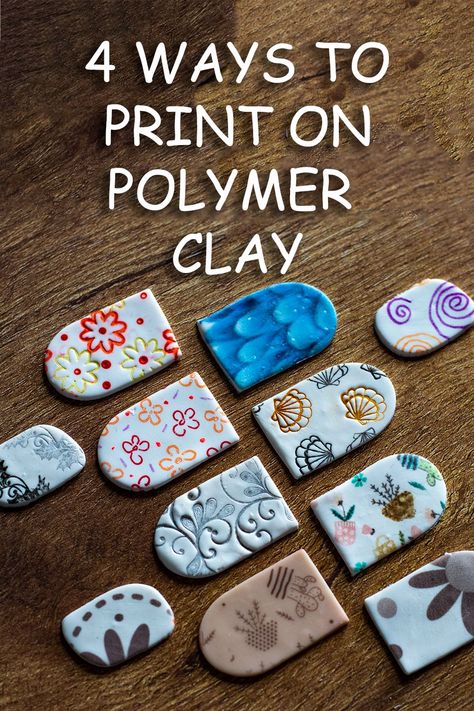 Easy Clay Projects, Easy Polymer Clay Ideas, Clay Crafts Easy, Small Clay Projects, Polymer Clay Projects Diy, Polymer Clay Ideas, Polymer Clay Beads Diy, Easy Polymer Clay, Homemade Clay