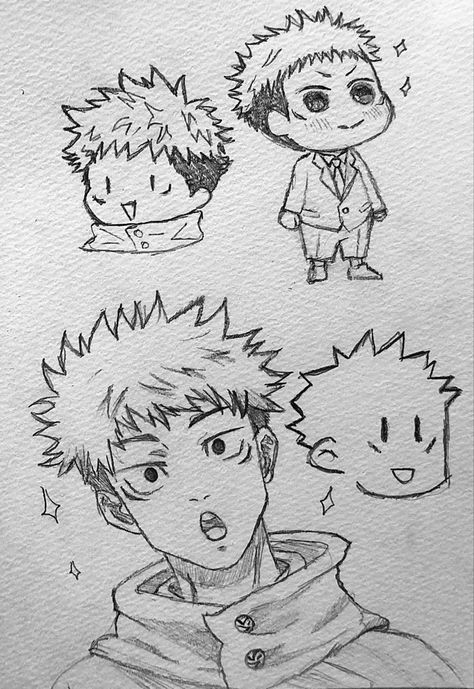 Easy Manga Drawings, Some Drawings, Anime Drawing Sketches, Anime Drawing Books, Cute Sketches, Easy Doodles Drawings, Easy Drawings Sketches, Cute Doodles Drawings, Mini Drawings