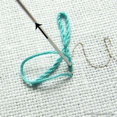 Quaker Stitch Tutorial: Perfect for Embroidered Writing – NeedlenThread.com Embroidery Stitch How To, How To Embroider By Hand Satin Stitch, Embroidery Stitches For Stems, Hand Embroidery Doodles, Best Embroidery Stitch For Letters, Stitch Words Hand Embroidery, Embroidery Rope Stitch, Learn Hand Embroidery, Best Stitch For Lettering