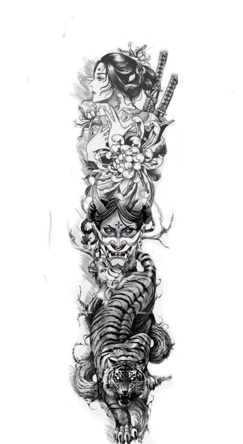 Full Sleeve Tattoos Drawings, Japanese Leg Sleeve Women, Japanese Leg Tattoo Women, Japanese Leg Tattoo Design, Japanese Leg Sleeve Tattoos, Tattoo Designs Christian, Simple Daffodil Tattoo, Tattoo Designs For Hand, Legs Tattoo Design