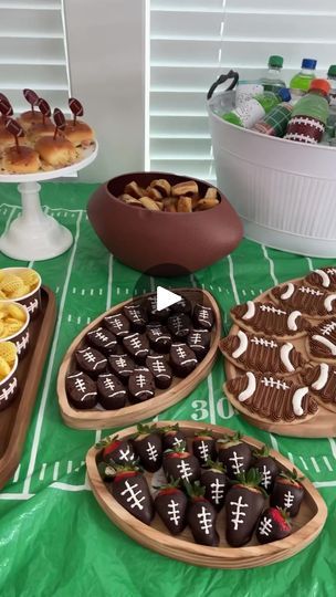 Football Watch Party, Lil Smokies, Cracker Dip, Football Party Ideas, Superbowl Game, Themed Desserts, Party Plan, Watch Party, Football Party