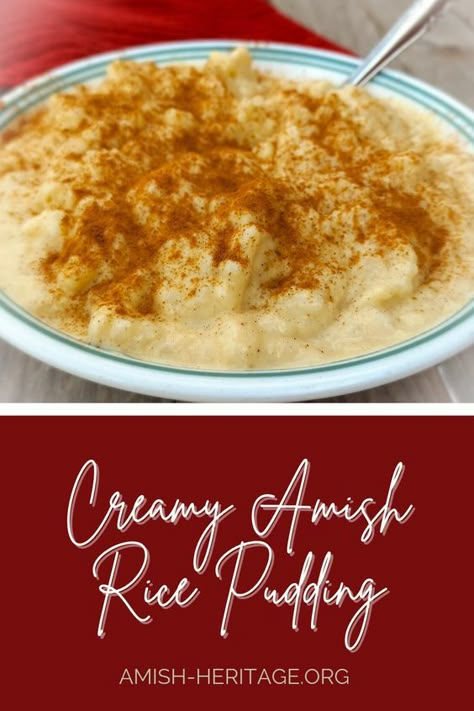 Rice Pudding With Long Grain Rice, Amish Rice Pudding Recipe, Easy Rice Pudding With Cooked Rice And Sweetened Condensed Milk, Amish Pudding, Rice Pudding Recipe With Cooked Rice, Minute Rice Pudding Recipe, Creamy Rice Pudding Recipe, Best Rice Pudding, Best Rice Pudding Recipe