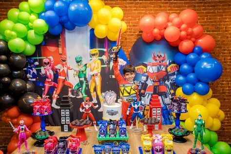 Festa Power Rangers, Power Rangers