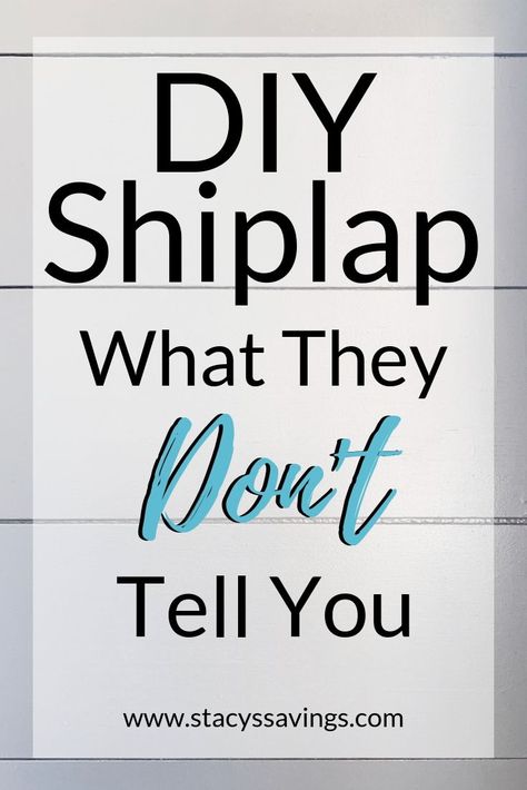 Diy Faux Shiplap Wall With Paint, How To Put Up Shiplap On Walls, Add Shiplap To Wall, Shiplap On All Walls, How To Use Shiplap In Your Home, How To Make A Shiplap Wall, Shiplap Wall With Cabinets, Shiplap Patterns Accent Wall, Shiplap Entire Bedroom