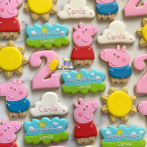 Peppa pig birthday party decorations