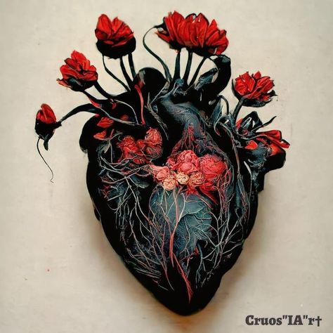 (20) Ruby Fae (@RubyFaesRealm) / Twitter Human Heart Art, Heart Organ, Heart Anatomy, Heart Drawing, Anatomical Heart, Heart Painting, Arte Inspo, Human Heart, Art Inspiration Painting