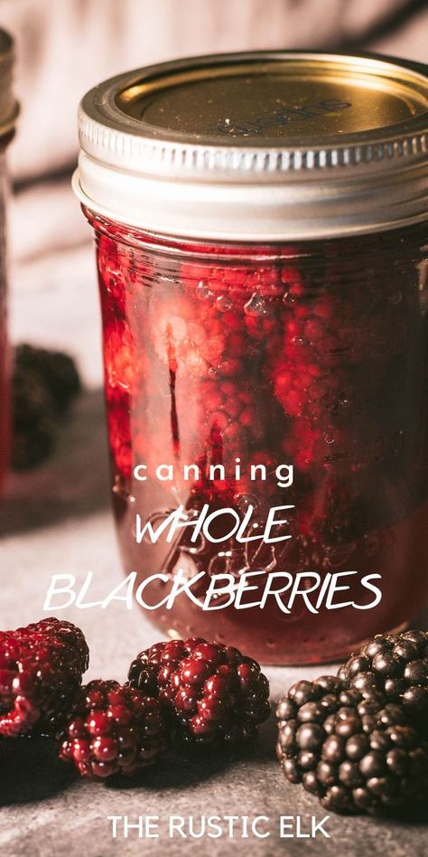 Delicious and perfectly flavored, canning blackberries in raspberry liquor brings out a lot of flavor. However, the alcohol can be omitted if you choose. Blackberry Jam No Pectin, Blackberry Pie Filling, Canning Blackberries, Raspberry Liquor, Homemade Blackberry Jam, Canned Meats, Home Stead, Easy Canning, Morning Toast