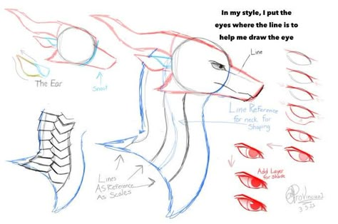 How To Draw Wings Of Fire Dragons Step By Step, Dragon Teeth Reference, Dragon Head Tutorial, Asian Dragon Reference, How To Draw Dragon Claws, How To Draw Dragon Talons, How To Draw Dragon Eyes, Dragon Anatomy Reference, How To Draw A Dragon Head