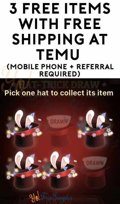 3 FREE Items For Playing Easter Hat Trick Game With Free Shipping At Temu (Mobile Phone + Referral Required) https://yofreesamples.com/earn-money/free-temu-credit-products/ Earn Free Money, Easter Hat, Paypal Cash, Gaming Tips, New Cosmetics, Free Coupons, Game App, Free Stuff, Free Items