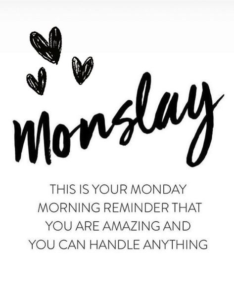 ✨ Monday Motivation ✨ Just a reminder: You are amazing, and there’s nothing this week can throw at you that you can’t handle! Believe in yourself, keep going, and let’s make it a great one. 💪 You’ve got this! #MondayMotivation #youareamazing #WeGotThis Scentsy Monday, Monday Checklist, Monday Quotes Positive, Go Be Great, Lash Post, Monday Morning Inspiration, Mad Quotes, Mindful Monday, Happy Monday Morning