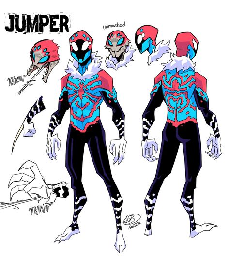 Spencer Blair, Spider Sonas, Spiderman Oc Art, Spiderman Oc, Spiderman Characters, All Spiderman, Spider Sona, Spidersona Ideas, Spider Costume