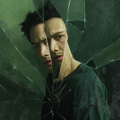 Neo: What truth?  Spoon boy: There is no spoon.  Neo: There is no spoon?  Spoon boy: Then you'll see, that it is not the spoon that bends, it is only yourself.  .  #Artwork by tillieke | #Deviantart.  .  #scifiaddicts #originalart #matrix #thematrix Matrix Aesthetic, Neo Matrix, Matrix Movie, The Matrix Movie, Hyrule Castle, Keanu Charles Reeves, Movie Poster Art, Broken Glass, The Matrix