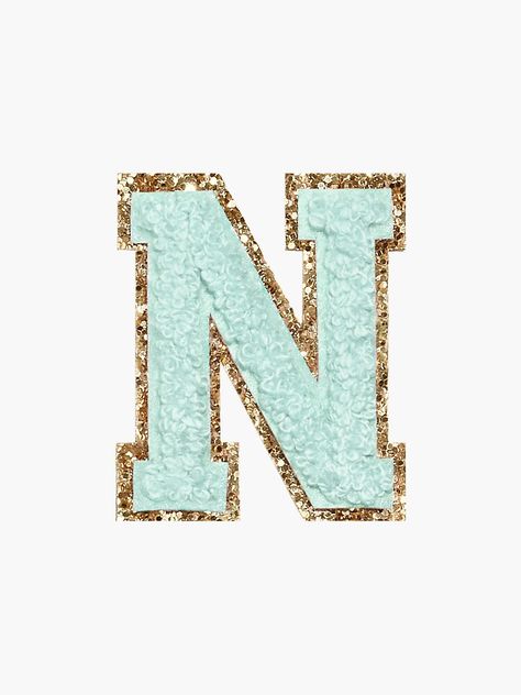 N Wallpaper Letter Aesthetic, Letter N, 3rd Grade Classroom, Preppy Wallpaper, Heart Wallpaper, Fun Prints, Printable Stickers, Preppy Style, Wall Collage