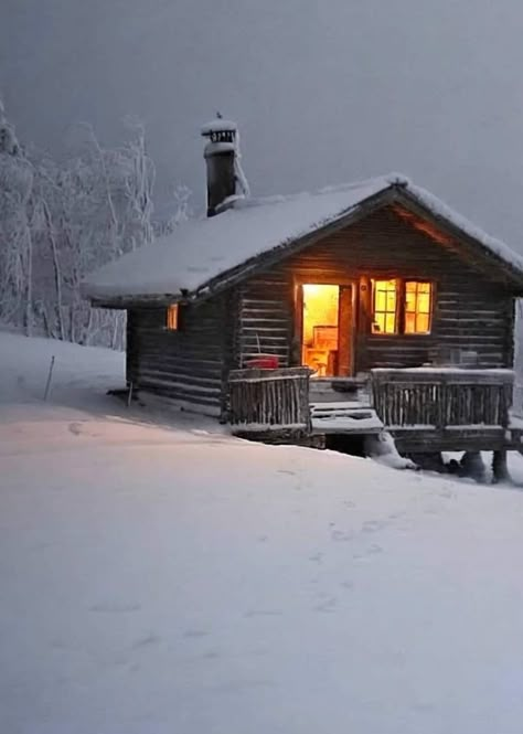 Log Cabin Exterior, Old Cabins, Log Cabin Living, Small Log Cabin, Cabin Tiny House, Backyard Buildings, Cozy Interiors, Forest Cabin, Cabin Exterior