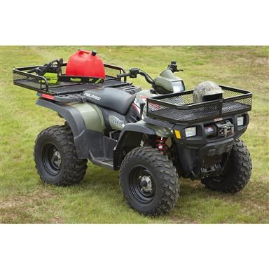 4 Wheeler Accessories, Atv Garage, Atv Racks, Winter Survival Kit, Hunting Cart, Atv Gear, Atv Implements, Honda Rancher, Motorcycle Camping Gear