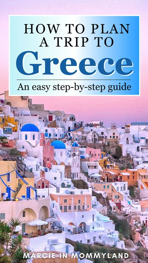 Dreaming of a vacation in Greece but not sure where to start? Our beginner's guide breaks down the planning process into easy steps, from booking your flights and accommodations to selecting the islands and sites that match your travel style. Gain valuable insights on navigating the Greek islands, enjoying the vibrant nightlife, and exploring ancient sites without the crowds. #Greece #Travel Greece Bucket List, Greece Packing List, Vacation In Greece, Greek Islands Vacation, Greece Destinations, Greece Travel Tips, Greece Itinerary, Greek Vacation, Greek Travel