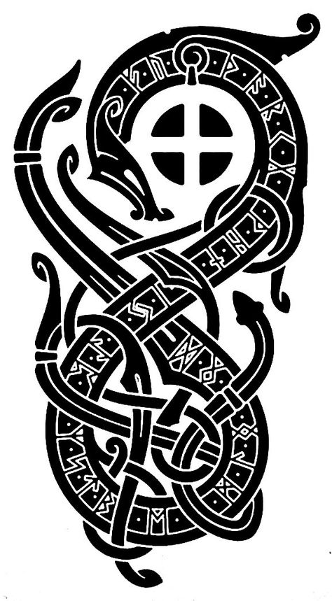 Norse Knots, Hamsa Tattoo Design, Viking Ornament, Celtic History, Viking Garb, History Tattoos, Hamsa Tattoo, Tattoo Templates, Nordic Vikings