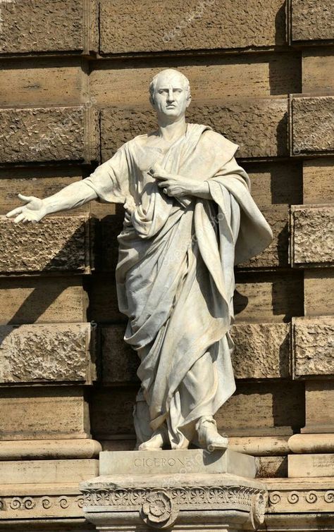 Marcus Tullius Cicero the Roman Statement,Orator, Lawyer and Philosopher Greek Poses, International Finance, Marcus Tullius Cicero, Mad Monk, Pope Leo, Lady Justice, Roman Sculpture, Figure Reference, Religious Images