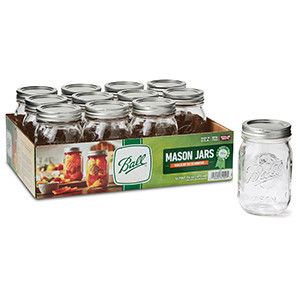 5 Food Storage Hacks That Will Help You Cut Down on Your Plastic Consumption Ball Canning Jars, Canning Jar Lids, Pint Mason Jars, Canning Supplies, Gifts In A Jar, Wide Mouth Mason Jars, Canning Lids, Art And Craft Materials, Jars With Lids