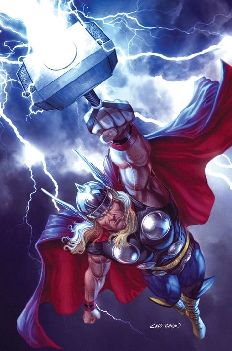 Thor Comic Art, Thor Art, Thor Comic, The Mighty Thor, Comic Poster, Marvel Comic Universe, Marvel Thor, Uncanny X-men, Marvel Comics Art