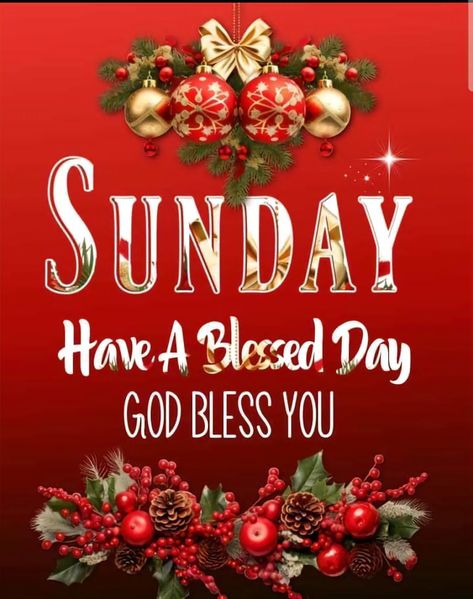 Happy Sunday Christmas Season, Sunday December Quotes, December Sunday Blessings, Sunday Christmas Blessings, Sunday Blessings Mornings, Happy Sunday Greetings, Sunday Morning Blessings, December Blessings, Sunday Christmas