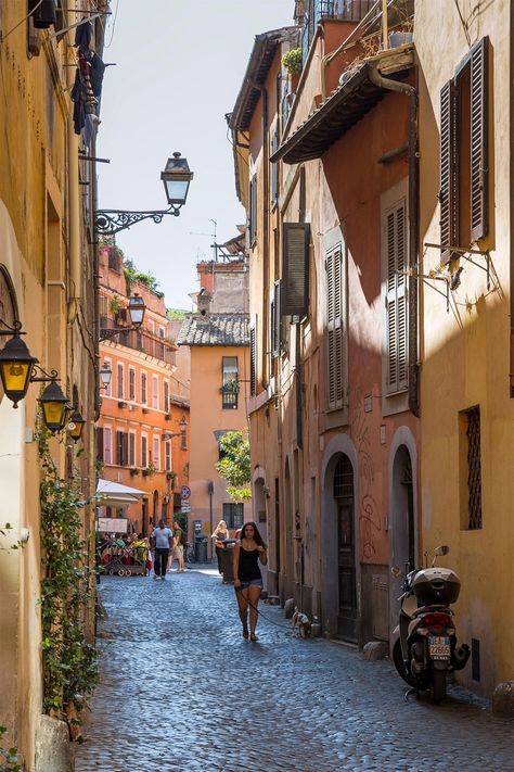 Rome Trastevere, Rome Aesthetic, Trastevere Rome, Food Tourism, Rome Photo, Istanbul Travel, Italy Food, Uk City, Paris Tours