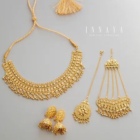 Pakistani Gold Jewelry, Gold Set Design, Fashion Jewelry Necklaces Gold, Army Art, Wedding Jewellery Designs, Unique Gold Jewelry Designs, Love Power, Delicate Gold Jewelry, Bridal Necklace Designs