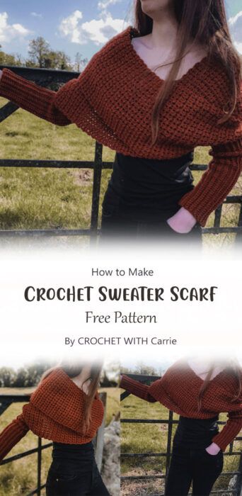 Crochet Sweater Wrap, Poncho Au Crochet, Crochet Shrug Pattern, Shrug Pattern, Sweater Wrap, Crochet Scarf Pattern Free, Crochet Wearables, Crochet Clothes For Women, Pattern Scarf