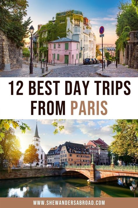 Day Trips From Paris, Eiffel Tower In Paris, Day Trip From Paris, France Itinerary, Tower In Paris, Paris Travel Tips, France Travel Guide, Europe Trip Itinerary, Paris Trip