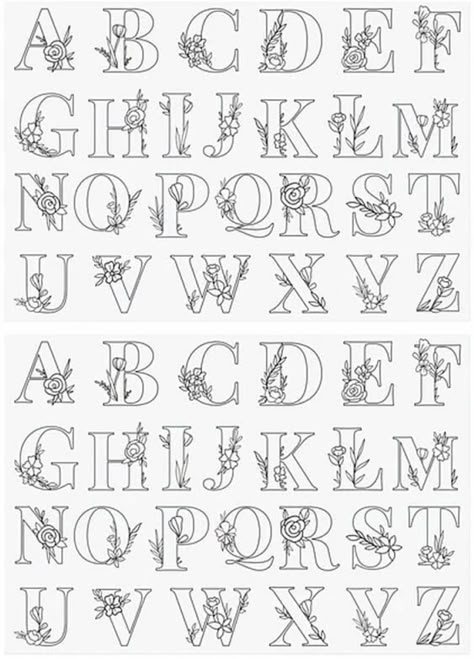 Lettering Fonts Embroidery, Alphabet Doodle Art Lettering Ideas, L Embroidery Letter, Letter Embroidery Patterns Alphabet, Embroidery Alphabet Letters Design, Alphabet Embroidery Patterns Letters, Hand Embroidery Letters, Paper Quilling Tutorial, Lettering Styles Alphabet