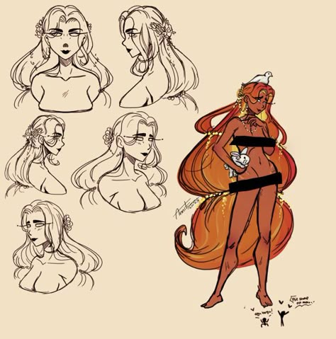 Goddess Oc Drawing, Love Goddess Oc, Greek Gods Character Design, Goddess Hair Drawing, Greek Gods Design, Athena X Aphrodite, Ares Character Design, Ares And Aphrodite Greek God, Aphrodite X Ares Fanart