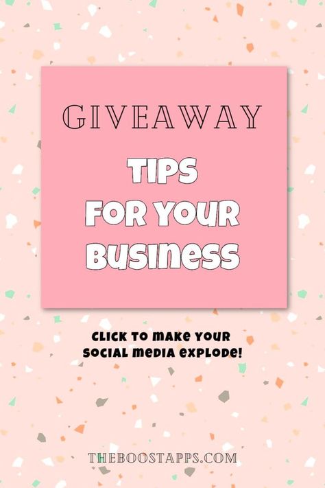 Want to market your business, but don't have a lot of money for your marketing strategy? Our favorite idea to grow your business is to run a giveaway - specifically an Instagram Giveaway. Here are tons of ideas and tips for your business to run an Instagram giveaway for your social media marketing strategy. Trust me, giveaways can make your business explode! #marketingideas #instagrammarketing #growyourbusiness #socialmediatips Group Giveaway Ideas, Social Media Giveaway Ideas, Fun Giveaway Ideas, Business Giveaway Ideas Marketing, Esthetician Giveaway Ideas, Boutique Giveaway Ideas, Grow The Group Giveaway Graphic, Giveaway Ideas For Small Business, Small Business Giveaway Ideas