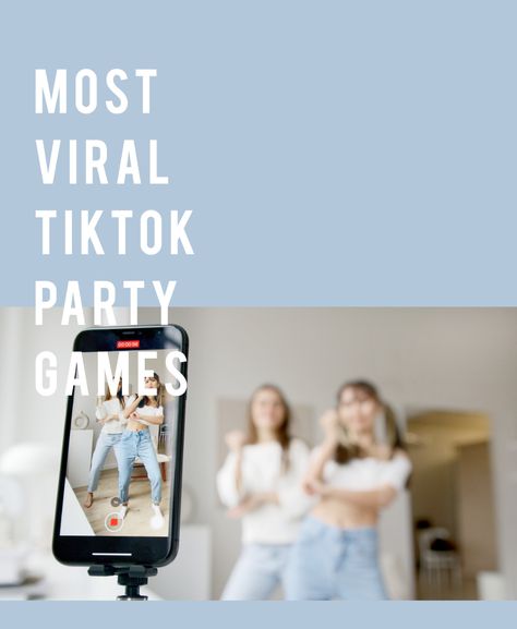 21 TikTok Party Games and Challenges - Fun Party Pop Tik Tok Party Games For Adults, Tik Tok Games With Friends, Tiktok Games Ideas, Tik Tok Party Games, Tiktok Party Games, Tik Tok Family Games, Party Games Videos, Tik Tok Games, Tiktok Games