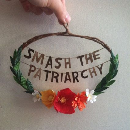 A Feminist Gift Guide For Your Most Equality-Friendly BFFs | Huffington Post Personalized Gift Baskets, Paper Flower Wreaths, Personalised Gifts Diy, Smash The Patriarchy, Feminist Gift, Riot Grrrl, Grl Pwr, The Patriarchy, 21st Gifts