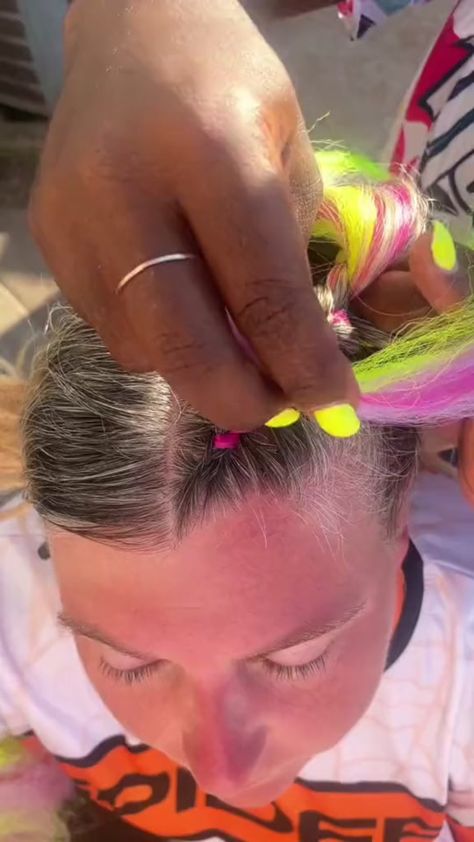 VIP!! How to add in hair extensions to your dutch braid: Slomo must Wa... | Hair Extension | TikTok Dutch Braids With Extensions, Festival Hair Braids, Cool Brown Hair, Jasmine Hair, Hairstyles Elegant, Cherry Red Hair, Basketball Hairstyles, Softball Hairstyles, Lil Girl Hairstyles