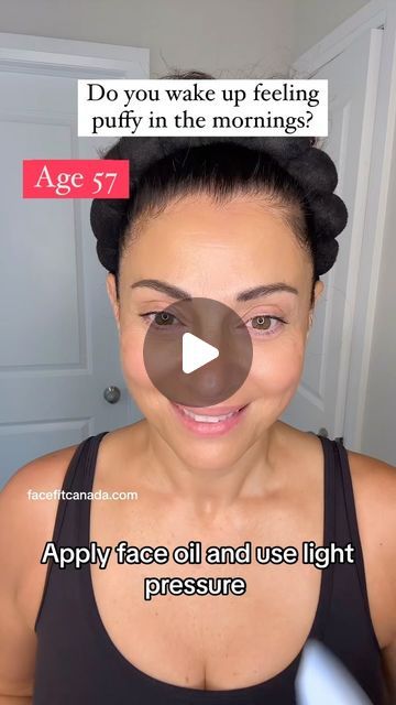 FaceFit Canada on Instagram: "Do you wake up feeling puffy in the morning? Let’s get rid of that puffiness.  #reducepuffiness #morningskincare #womenover50 #beautytools #facefitroller #facefitcanada" Face Depuffing, Puffy Face, Morning Massage, Contouring Techniques, Glowing Skin Tips, Morning Skincare, Face Time, Face Yoga, Ageless Beauty