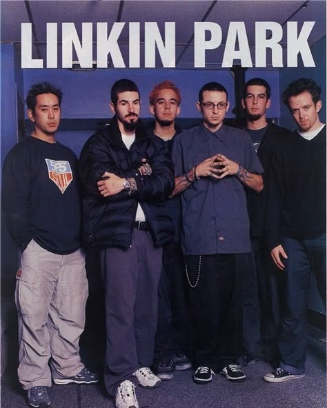 Linkin Park Poster, Linkin Park 2000, 2000s Posters, Linking Park, Rock Band Posters, 90s Rock, Desain Editorial, Linkin Park Chester, Limp Bizkit