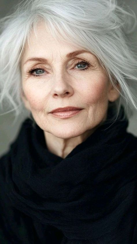 Stylish Older Women Over 60, Going Gray Gracefully, Chic Haircut, Hair Challenge, Hair Mistakes, Silver Grey Hair, Natural Gray Hair, Fancy Dresses Long, Stylish Haircuts