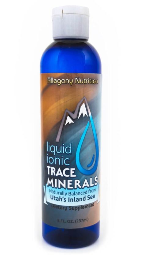 Liquid Ionic Minerals – Allegany Nutrition Utah Lakes, Great Salt Lake, Blood And Bone, Art Process, Body Fluid, Trace Minerals, Process Art, Full Spectrum, Healthy Meal Prep