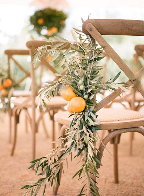 Sicilian Wedding, Olive Branch Wedding, Lemon Wedding, Fruit Wedding, Citrus Wedding, Mediterranean Wedding, Wedding Aisle Decorations, Tuscan Wedding, Amazing Weddings