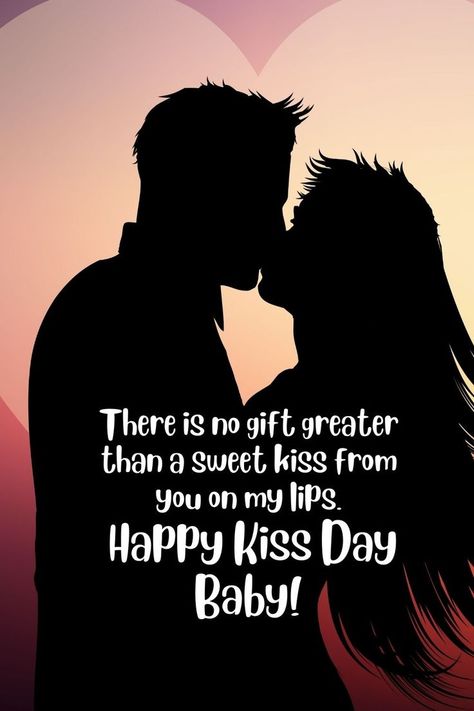 Happy Kiss Day! National Love Day Quotes, Navy Couple, Kiss Day Quotes, Happy Kiss Day, Happy Valentine Day Quotes, Love Quotes For Him Deep, Sweet Romantic Quotes, Love Quotes For Him Romantic, Kiss Day