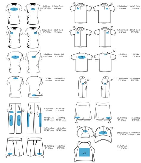 Logo Placement Guide – BangaPrint Tshirt Printing Business, Embroidery Placement, Sublimacion Ideas, Cricut Explore Projects, Projets Cricut, Logo Placement, Shirt Logo Design, Tshirt Printing Design, Cricut Projects Beginner