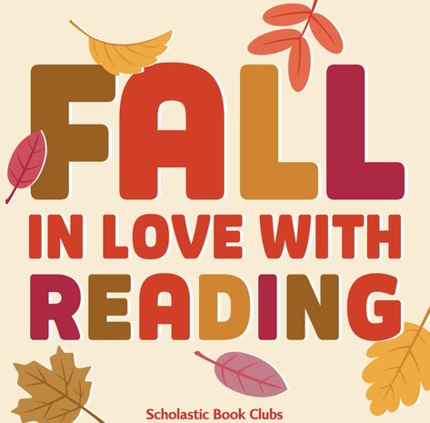 Fall Reader Board Sayings, Fall In Love With Books Bulletin Board, November Book Displays Library, Fall Into Reading, Thanksgiving Book Display Library, Reading Quotes Posters, Fall Library, Fall In Love With Reading, Book Thoughts