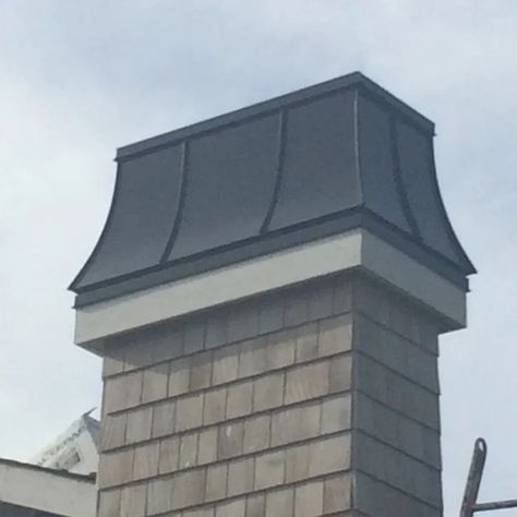 Decorative Chimney Caps - Photos & Ideas | Houzz Chimney Caps Ideas Design, Exterior Chimney Ideas, Chimney Caps Ideas, Chimney Caps, Chimney Design, Chimney Cap, Bunk House, Remodels, Pictures Ideas