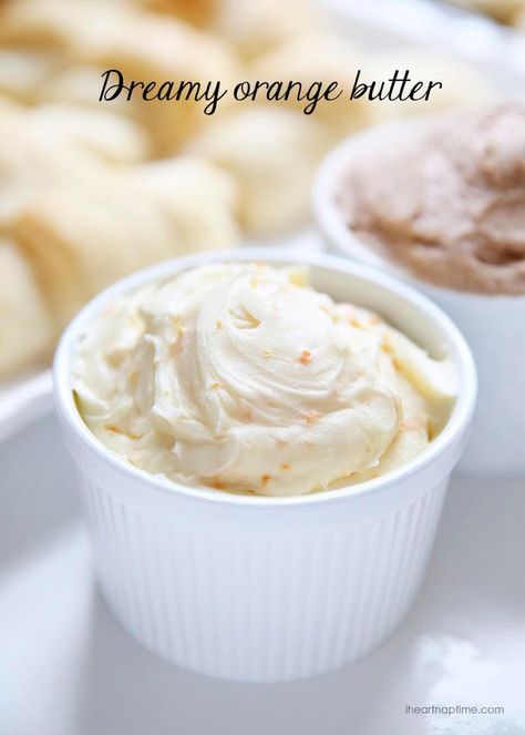 Dreamy Orange Butter Recipe Orange Butter Recipe, Hot Rolls, Flavored Butter Recipes, Compound Butter Recipe, Butter Recipes Homemade, Orange Butter, Flavored Butters, Compound Butters, Homemade Rolls